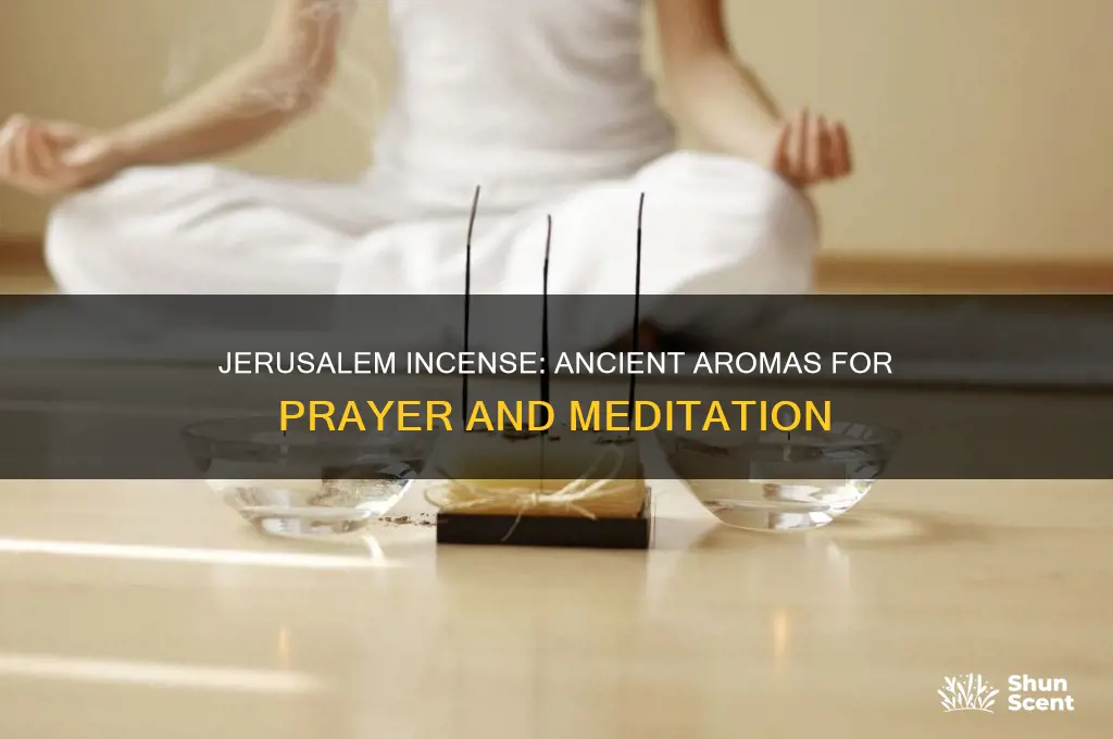 what is jerusalem incense used for