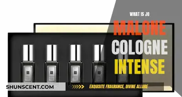 Jo Malone's Cologne Intense: An Exploration of Fragrance Notes