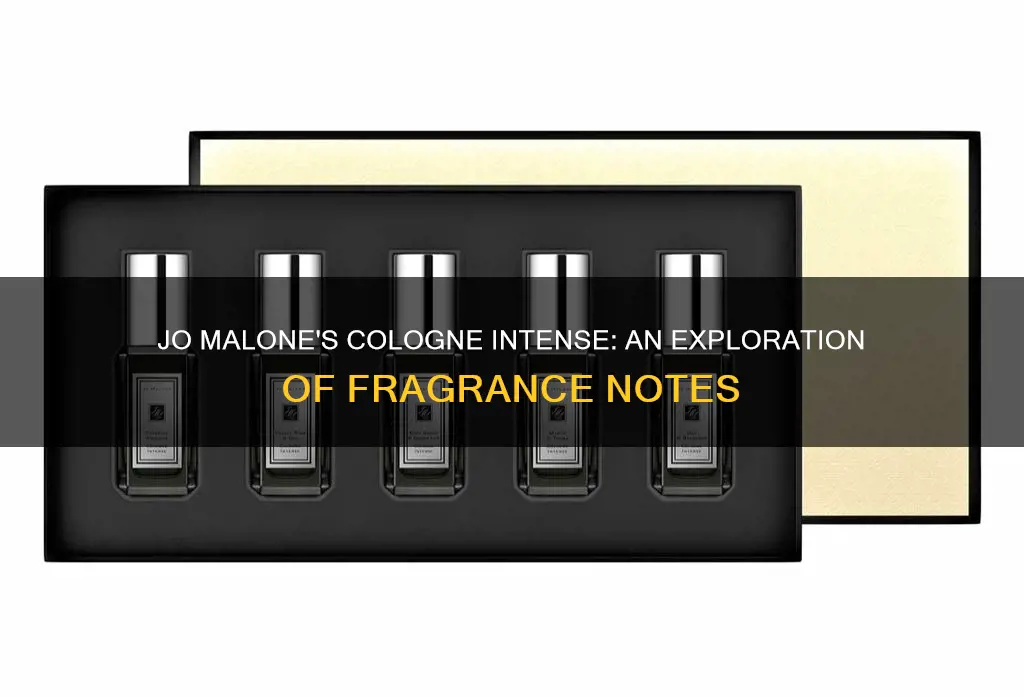 what is jo malone cologne intense