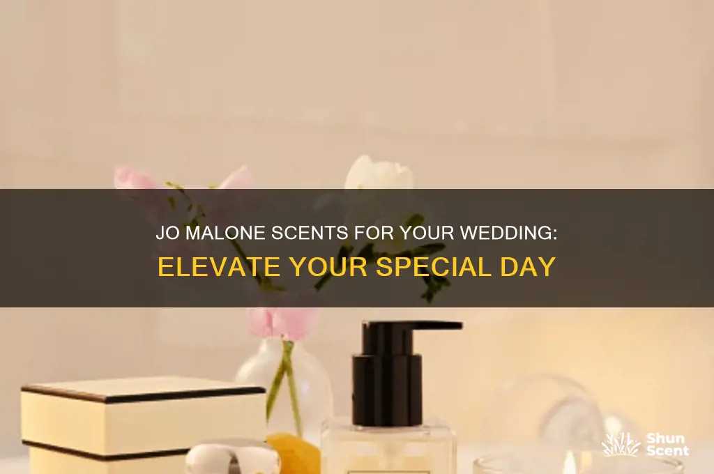 what is jo malone scent your wedding