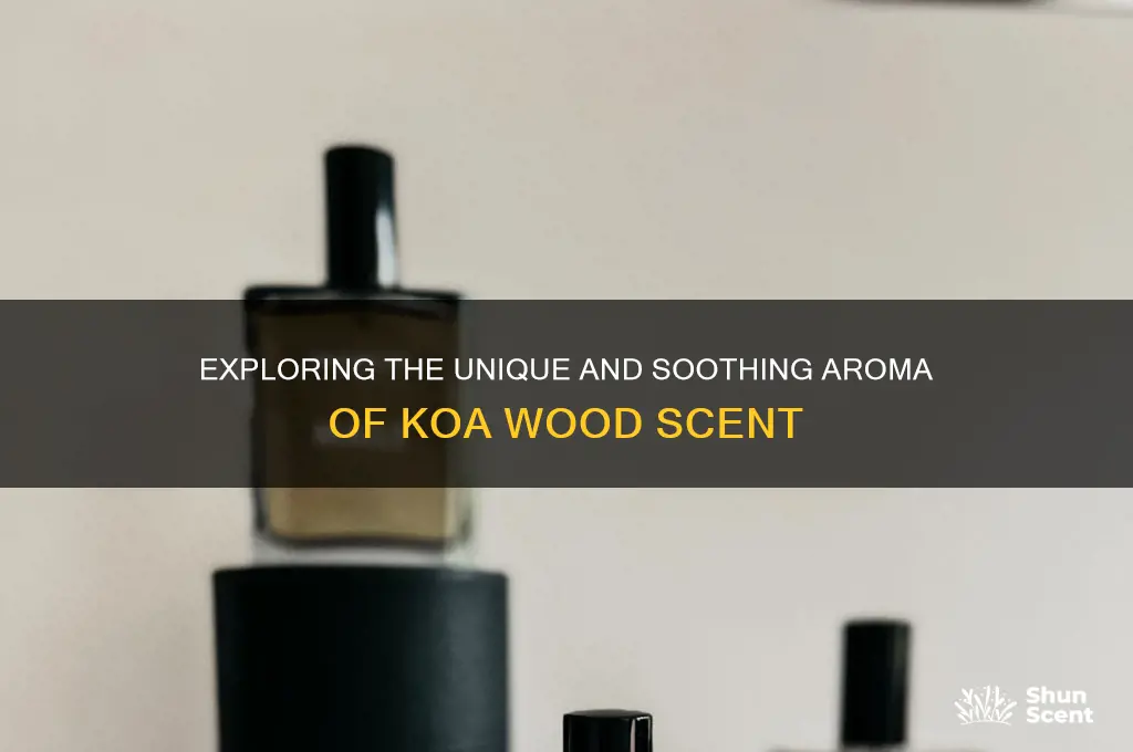 what is koa scent