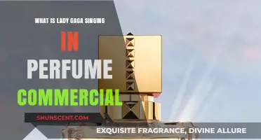 Lady Gaga's Singing in a Perfume Commercial