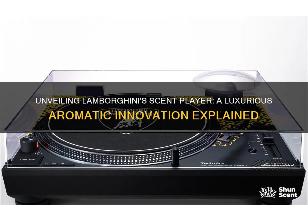what is lamaborghini scent player