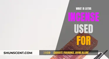 Lotus Incense: Benefits and Uses