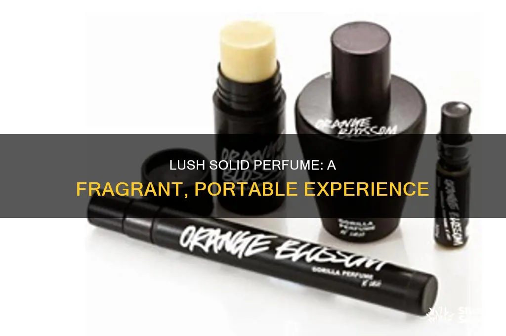 what is lush solid perfume