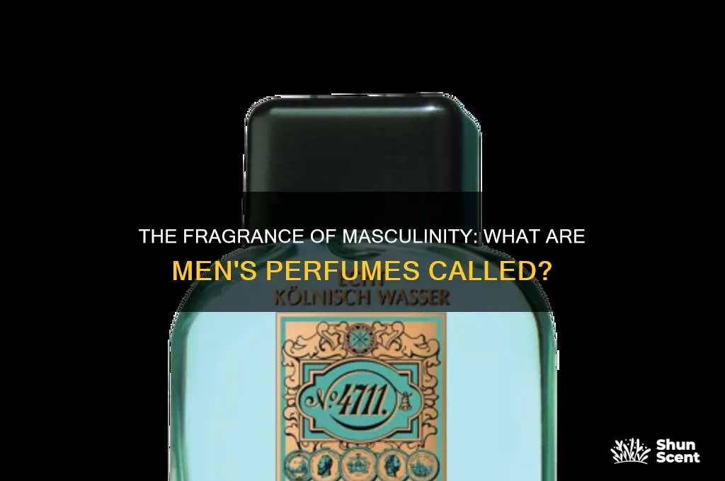 what is men perfume called
