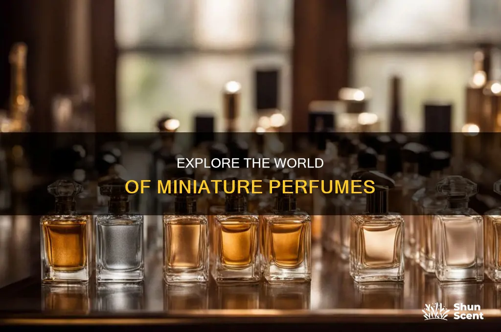 what is miniature perfume