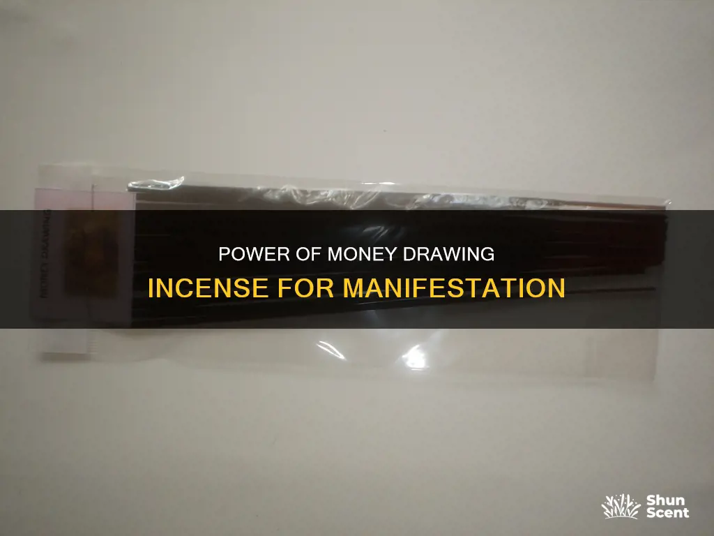 what is money drawing incense stick