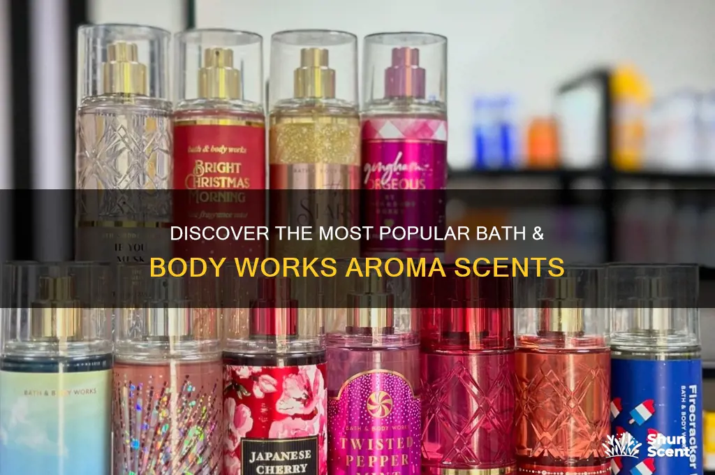 what is most popular bath & body works aroma scent