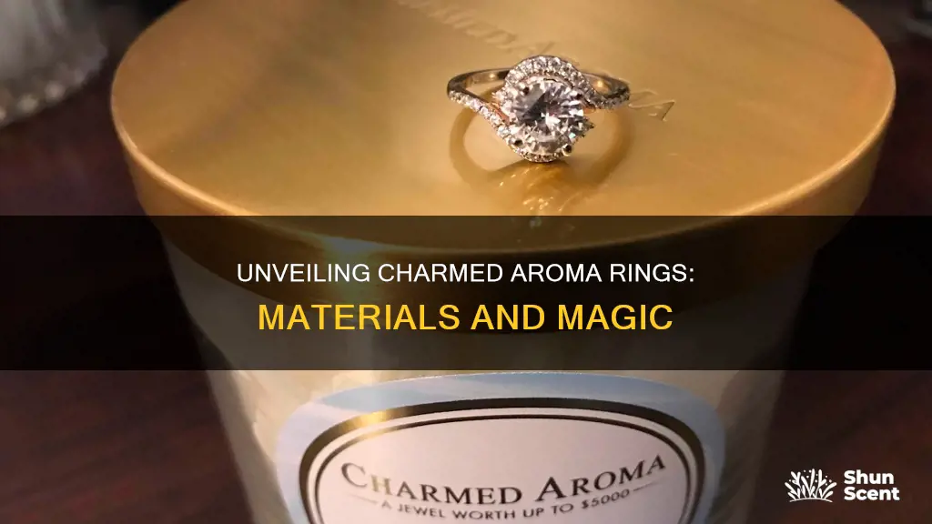 what is my charmed aroma ring made of