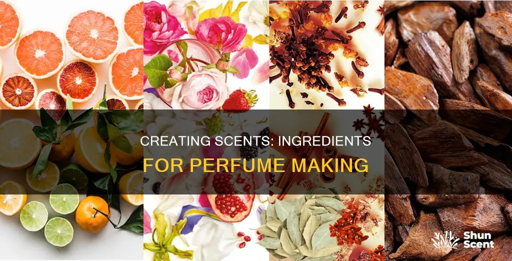 what is needed to make perfume