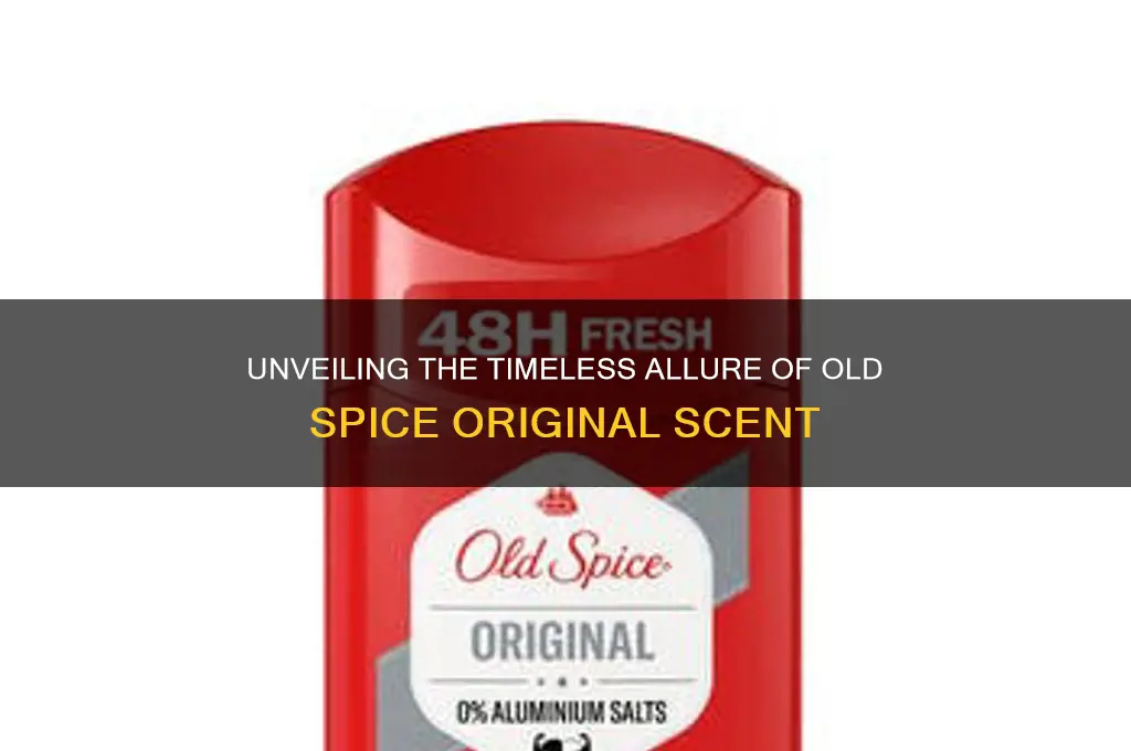 what is old spice original scent