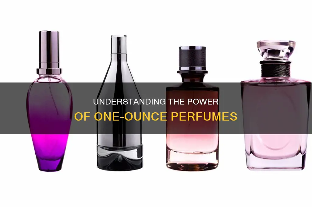 what is one ounce perfume