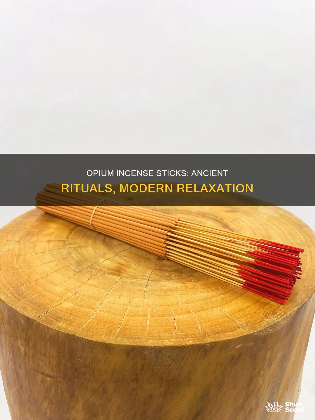 what is opium incense sticks created
