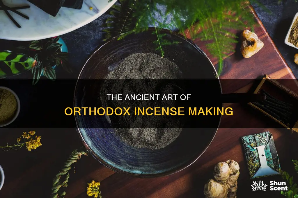 what is orthodox incense made of