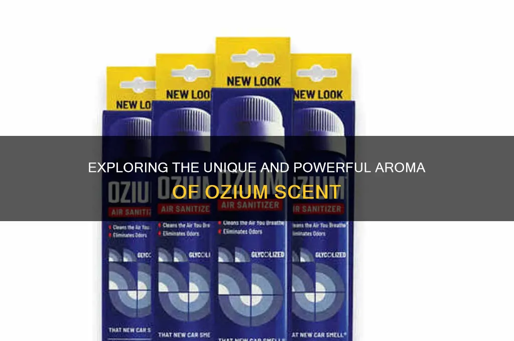 what is ozium scent