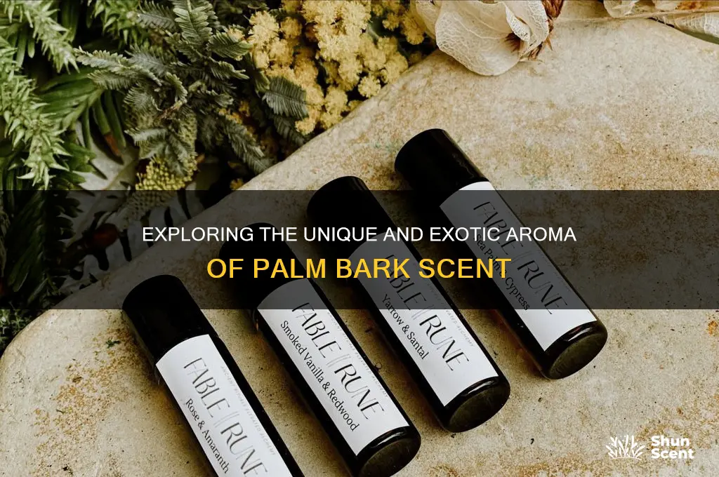 what is palm bark scent
