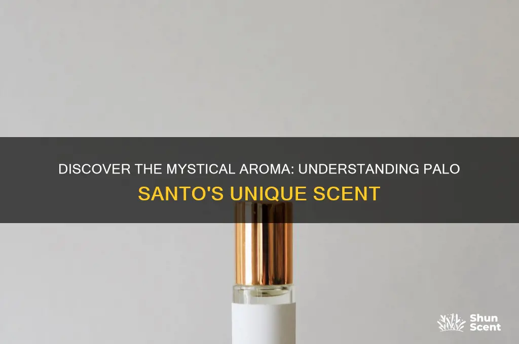 what is palo santo scent