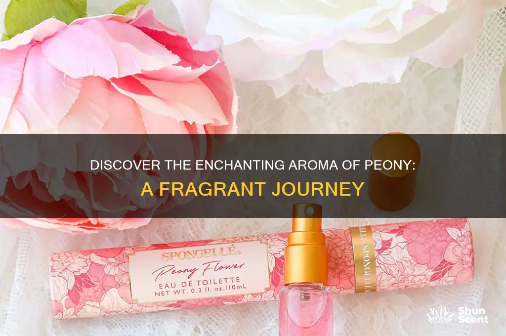 what is peony scent