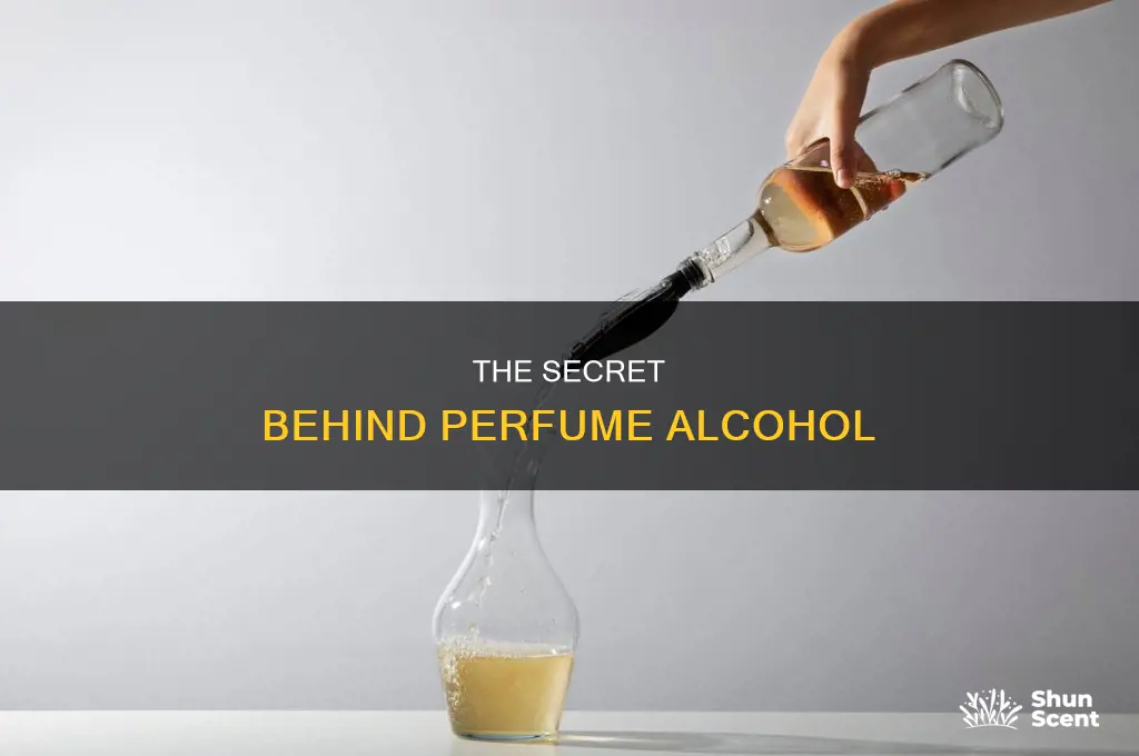 what is perfume alcohol made of
