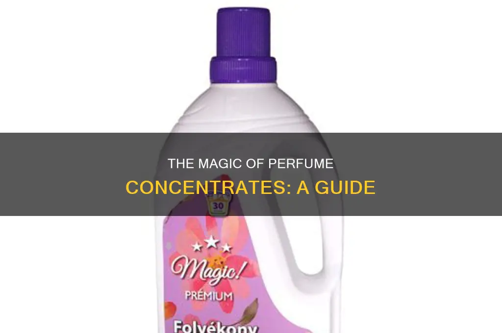 what is perfume concentrate