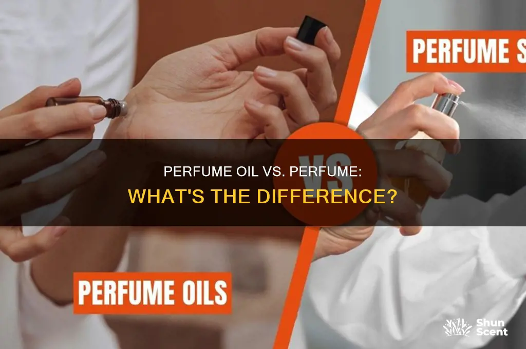 what is perfume oil vs perfume