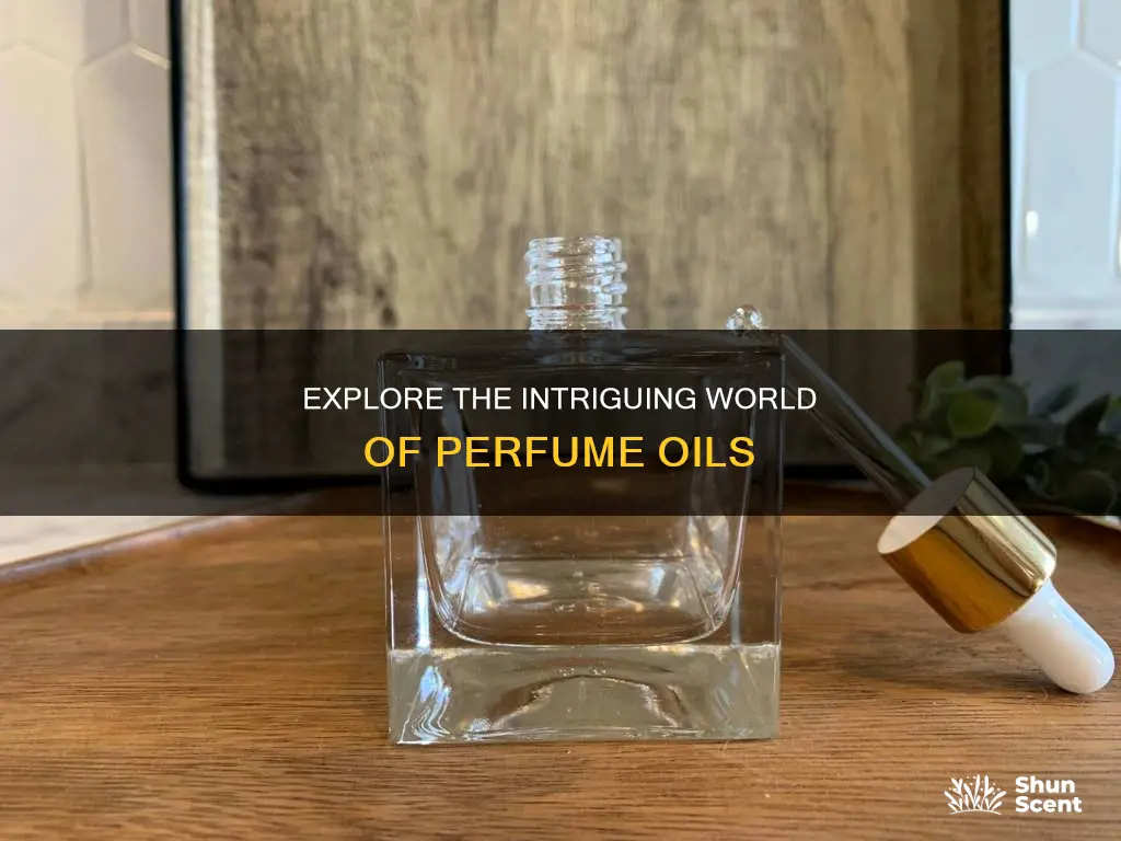 what is perfume oil