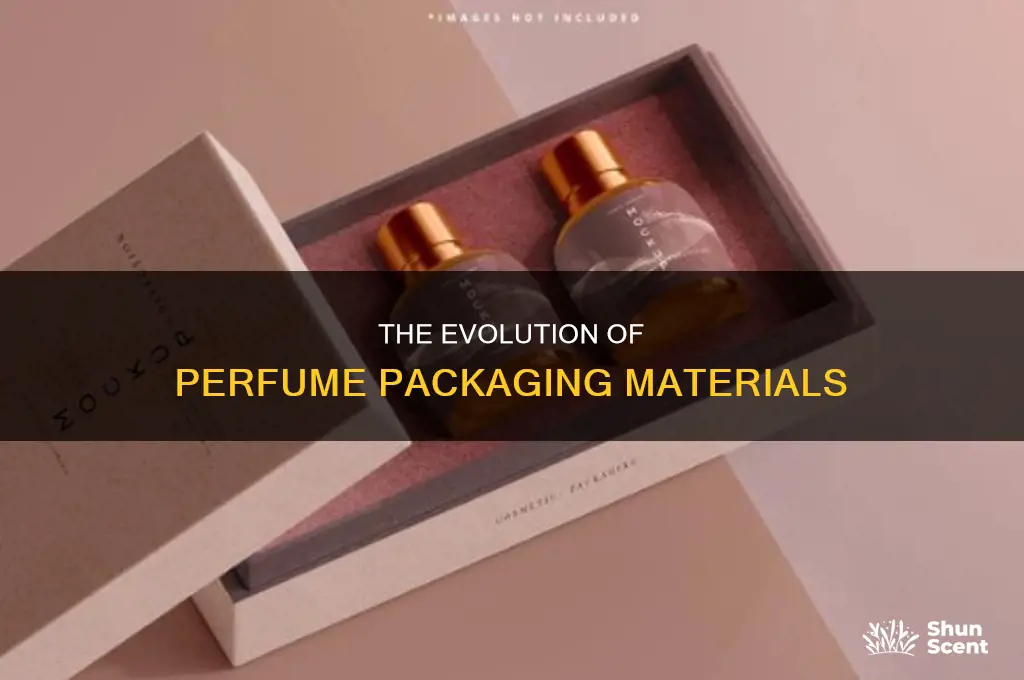 what is perfume packaging made out of