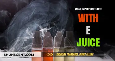 Perfume Taste E-Juice: A Sensory Experience