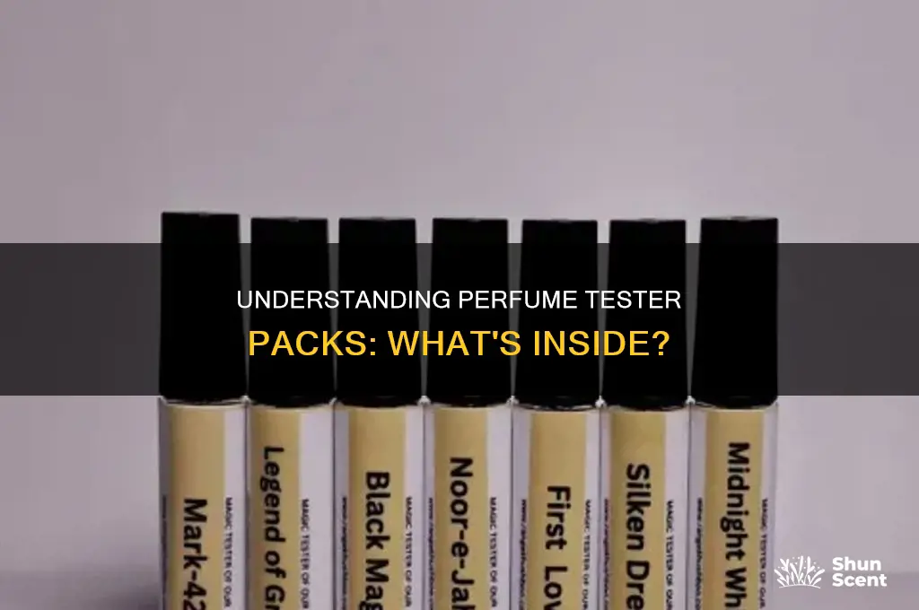 what is perfume tester pack