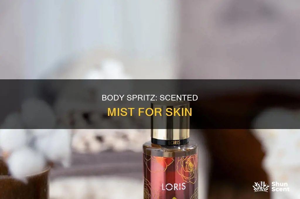 what is perfumed body spritz