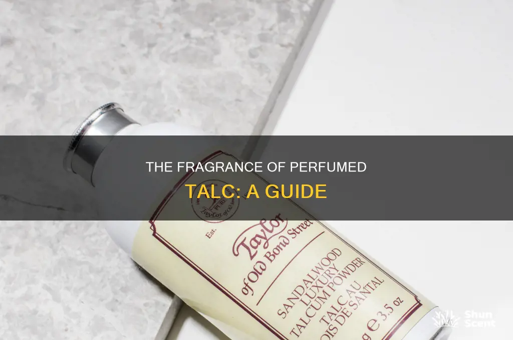 what is perfumed talc