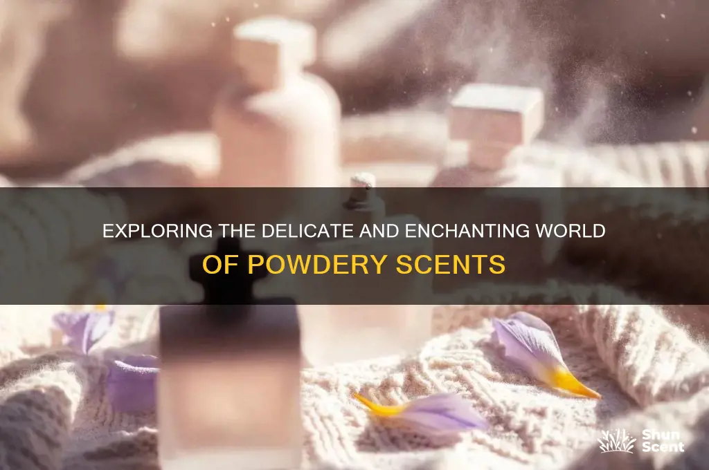 what is powdery scent