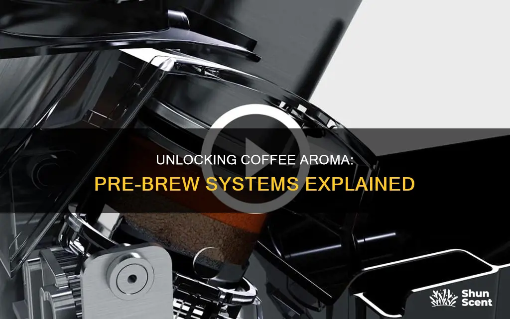 what is pre brew aroma system