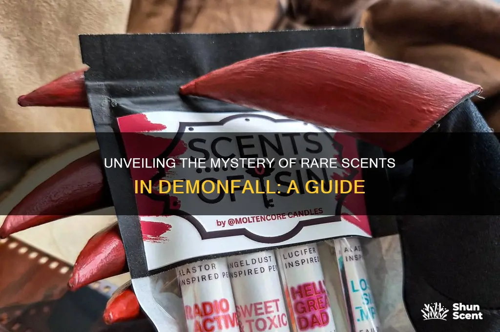 what is rare scent in demonfall