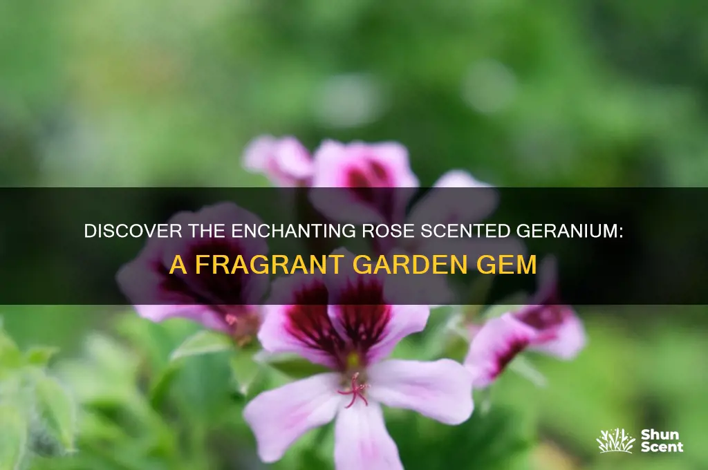what is rose scented geranium