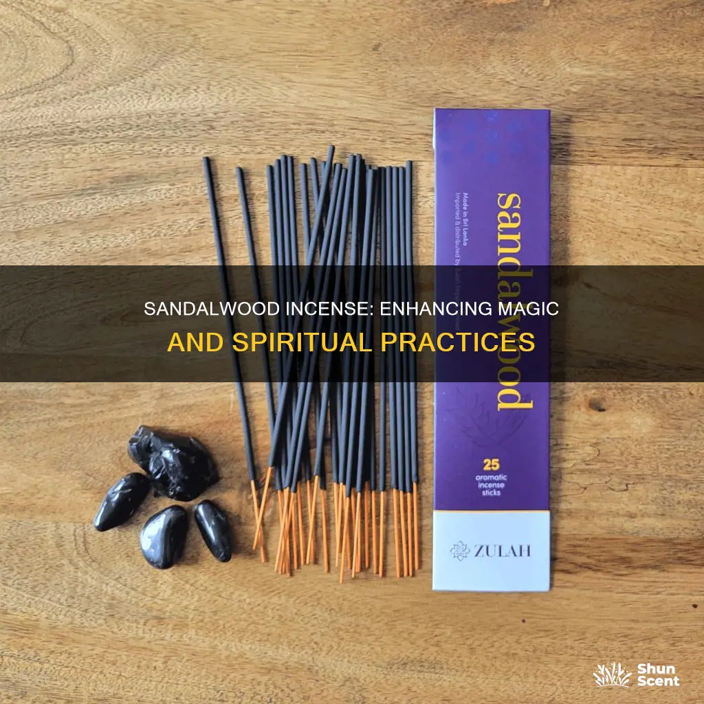 what is sandalwood incense good for in magic