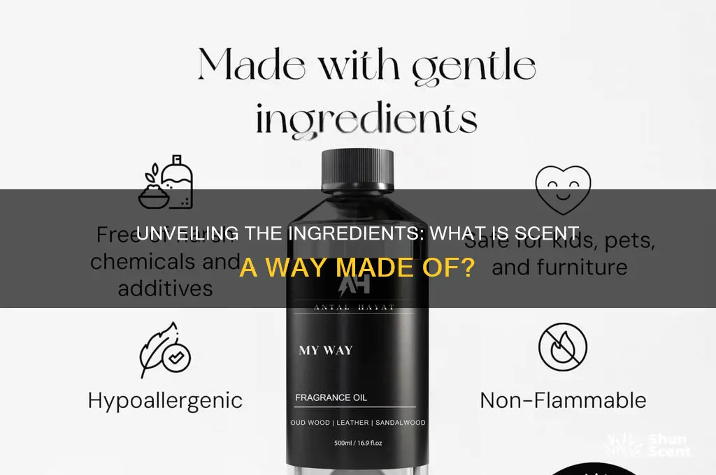 what is scent a way made of