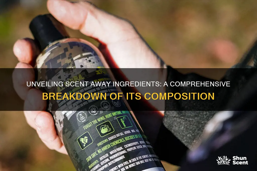 what is scent away made of