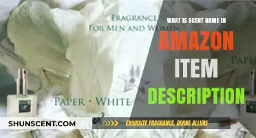 Understanding Scent Names in Amazon Product Descriptions: A Comprehensive Guide