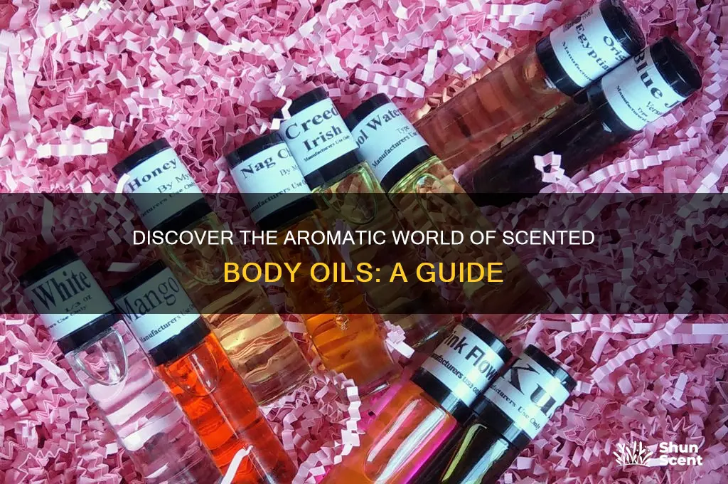 what is scented body oils
