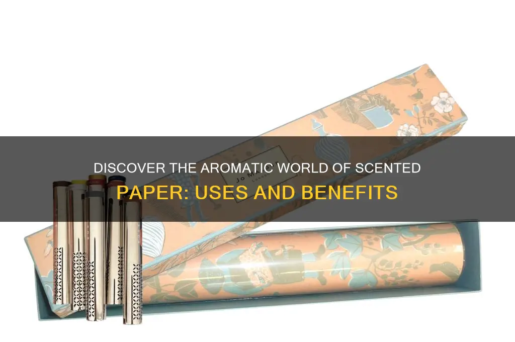 what is scented paper
