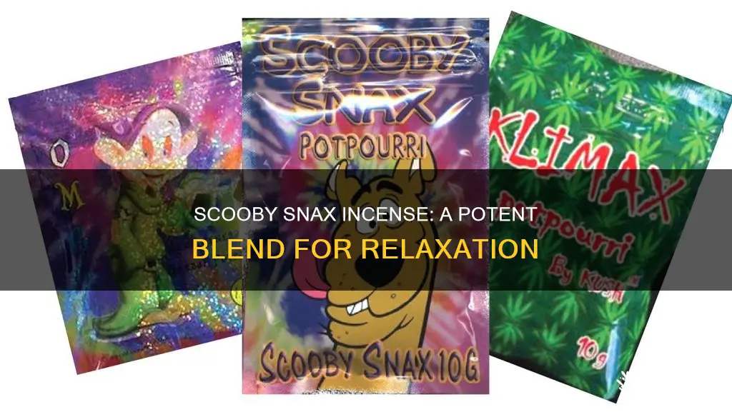 what is scooby snax herbal incense