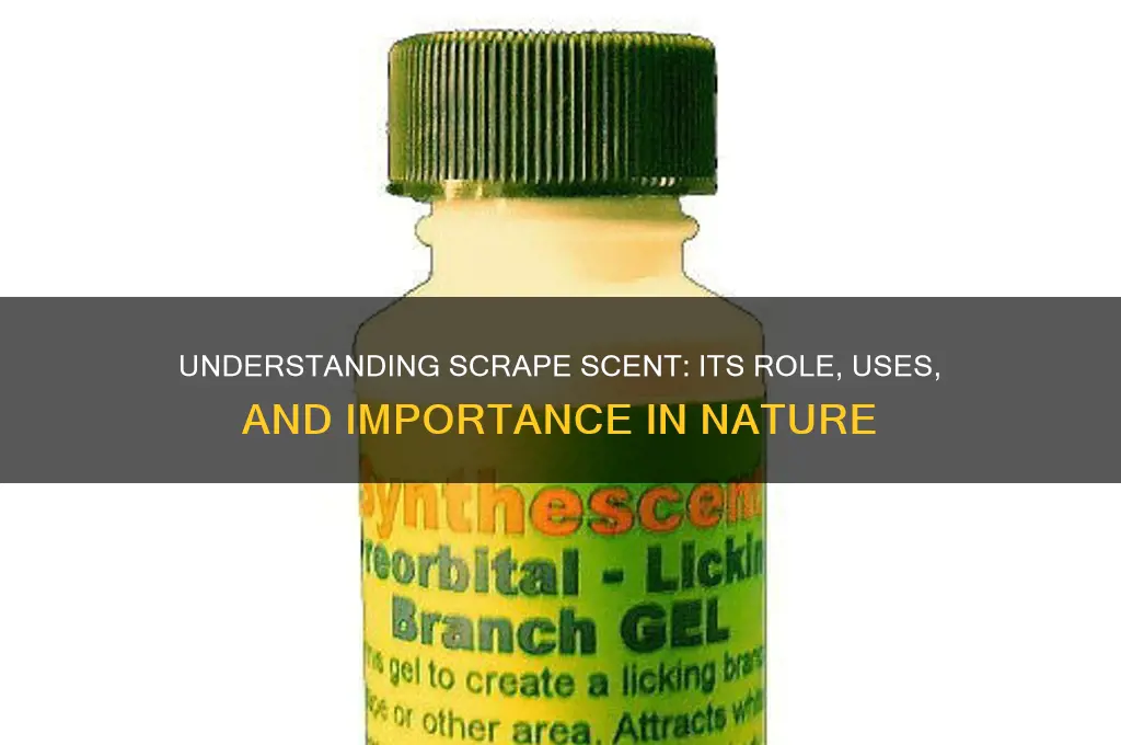 what is scrape scent
