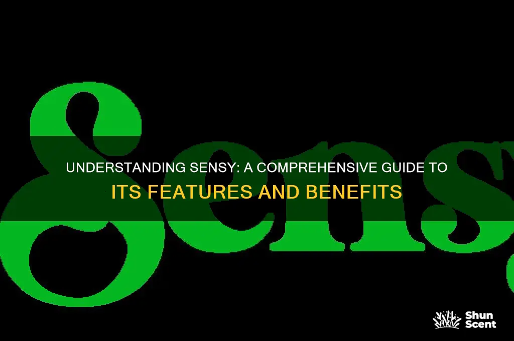 what is sensy