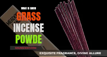 Snow Grass Incense Powder: Ancient Rituals, Modern Aromas