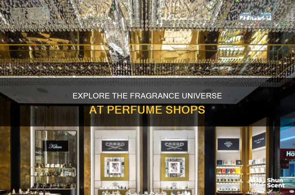 what is sold in a perfume shop