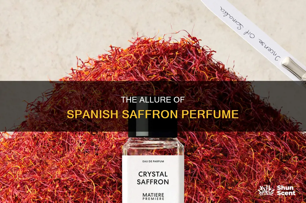 what is spanish saffron perfume