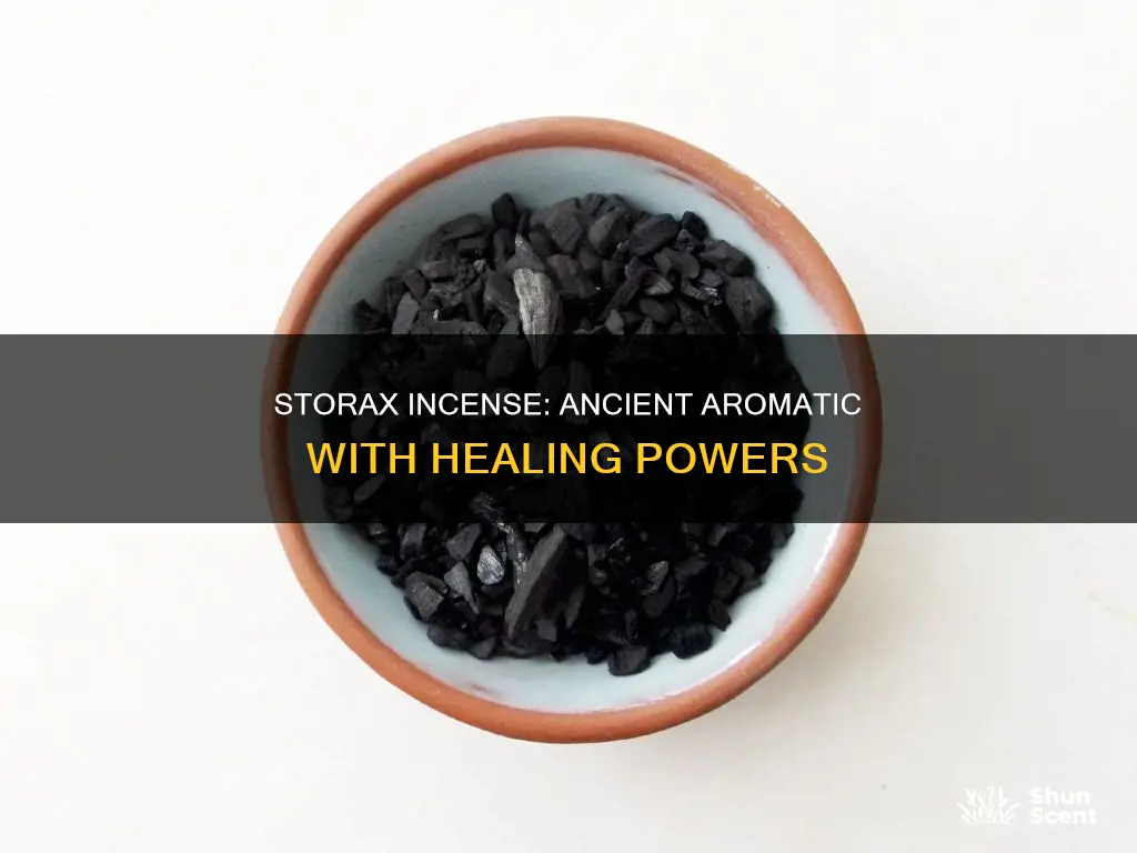 what is storax incense