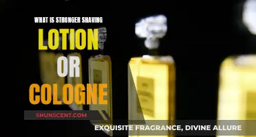 The Power Scent: Cologne vs Shaving Lotion